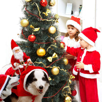 Hond Kerst Kleding Kerstman