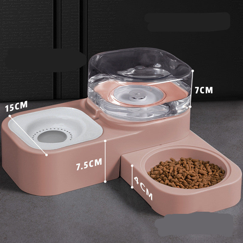 Waterdispenser is een mobiele en automatische watertoevoer voor huisdieren zonder stekker