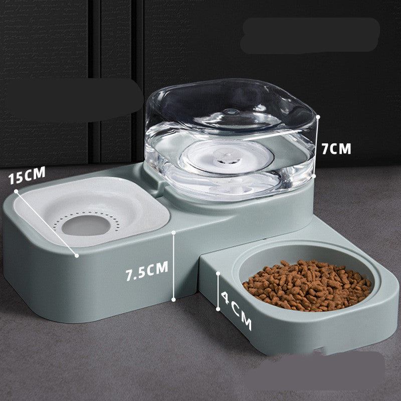 Waterdispenser is een mobiele en automatische watertoevoer voor huisdieren zonder stekker