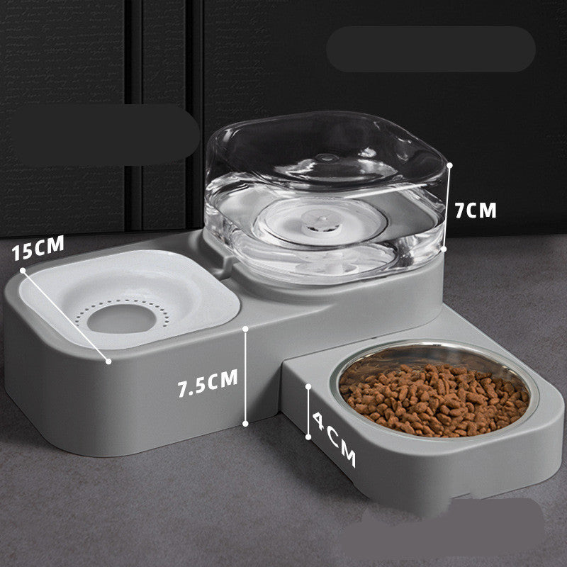 Waterdispenser is een mobiele en automatische watertoevoer voor huisdieren zonder stekker