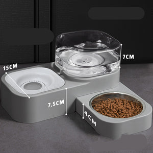 Waterdispenser is een mobiele en automatische watertoevoer voor huisdieren zonder stekker
