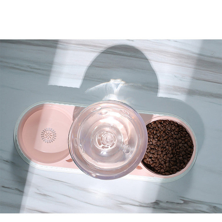 Plastic Huisdier Voer Drinkers Kat Hond Automatische Voerbak Drinkbak Huisdier Voerbak Waterbak Voor Huisdieren Hond Automatische Drinkers