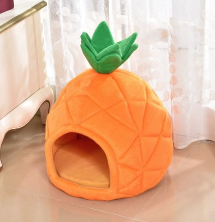Ananas huisdier bed