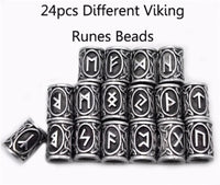 Set Of Viking Rune Baard kralen