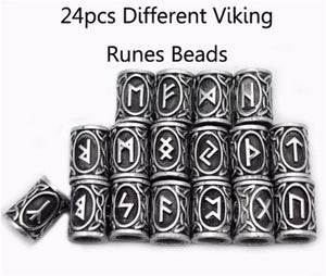 Set Of Viking Rune Baard kralen