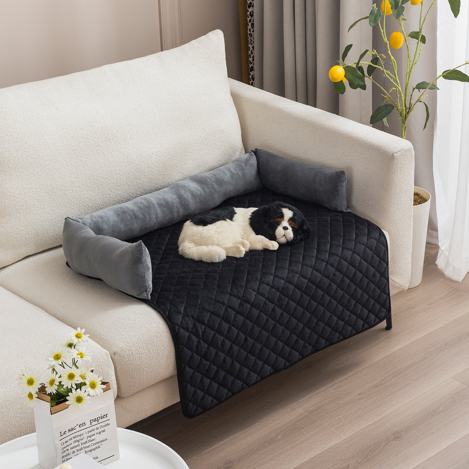 Hondenbed voor grote honden Kussen Warme kattenbedden Mat Meubelbeschermer Hondenbank