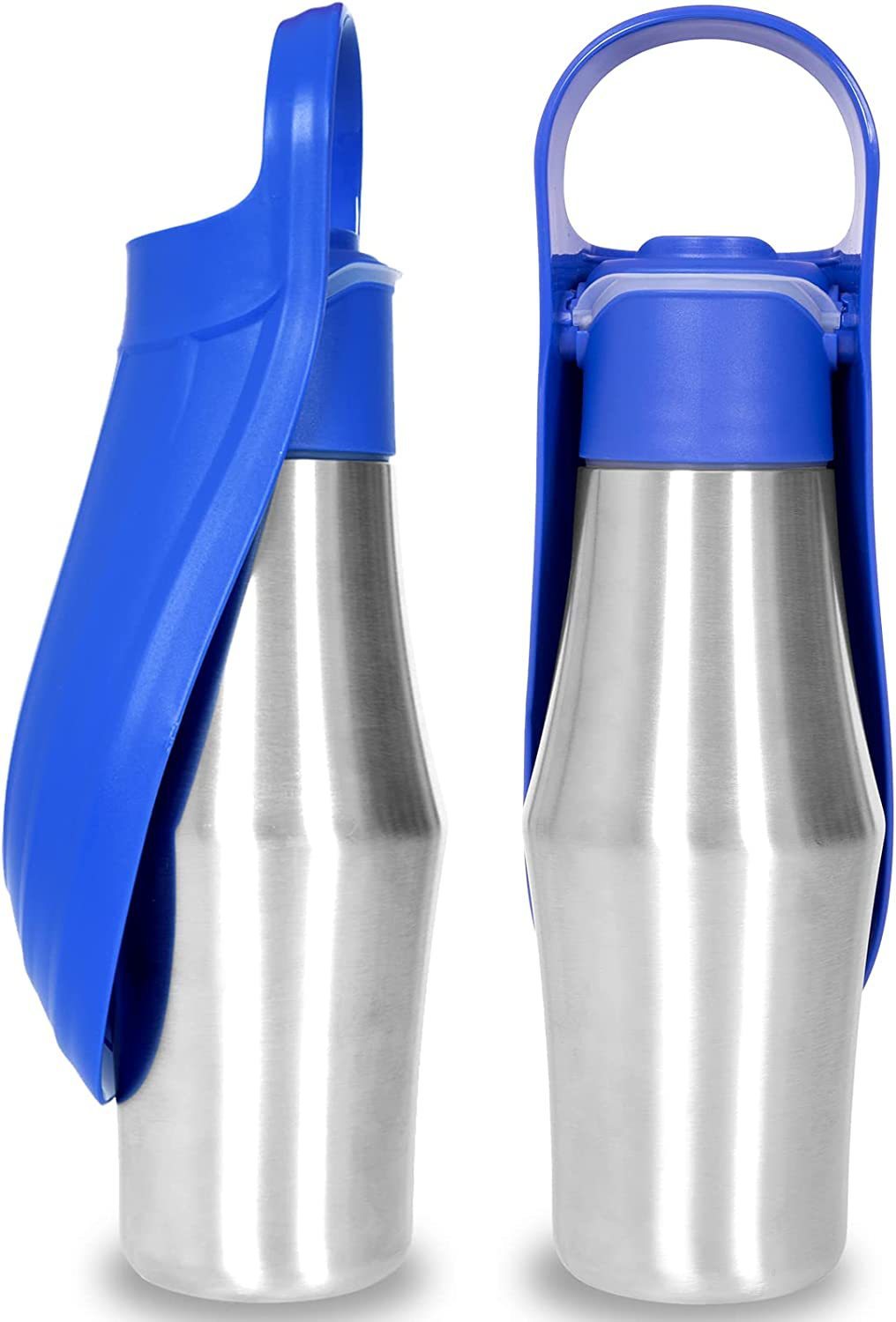 Nieuwe draagbare waterfles voor huisdieren, zacht siliconen bladontwerp voor honden, huisdieren, buiten, reisdrinkbakken, waterdispenser