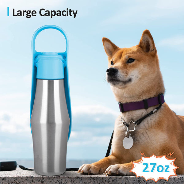 Pet Dog Water Bottle Soft Silicone