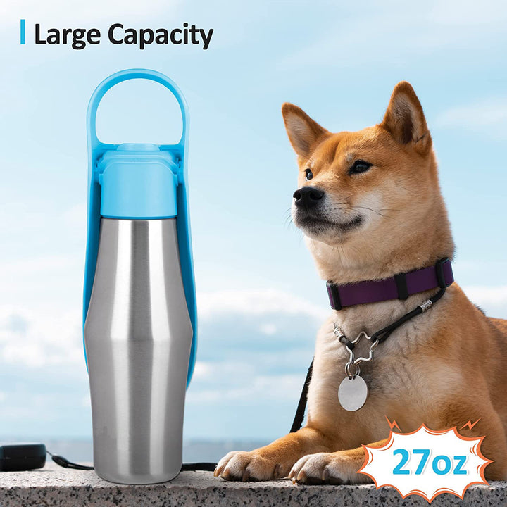 Pet Dog Water Bottle Soft Silicone